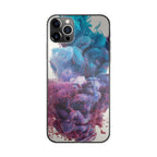 Colorful Dust Art on White iPhone 12 Pro Max Case
