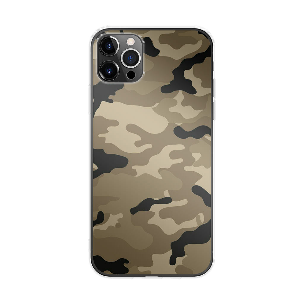 Desert Military Camo iPhone 12 Pro Max Case
