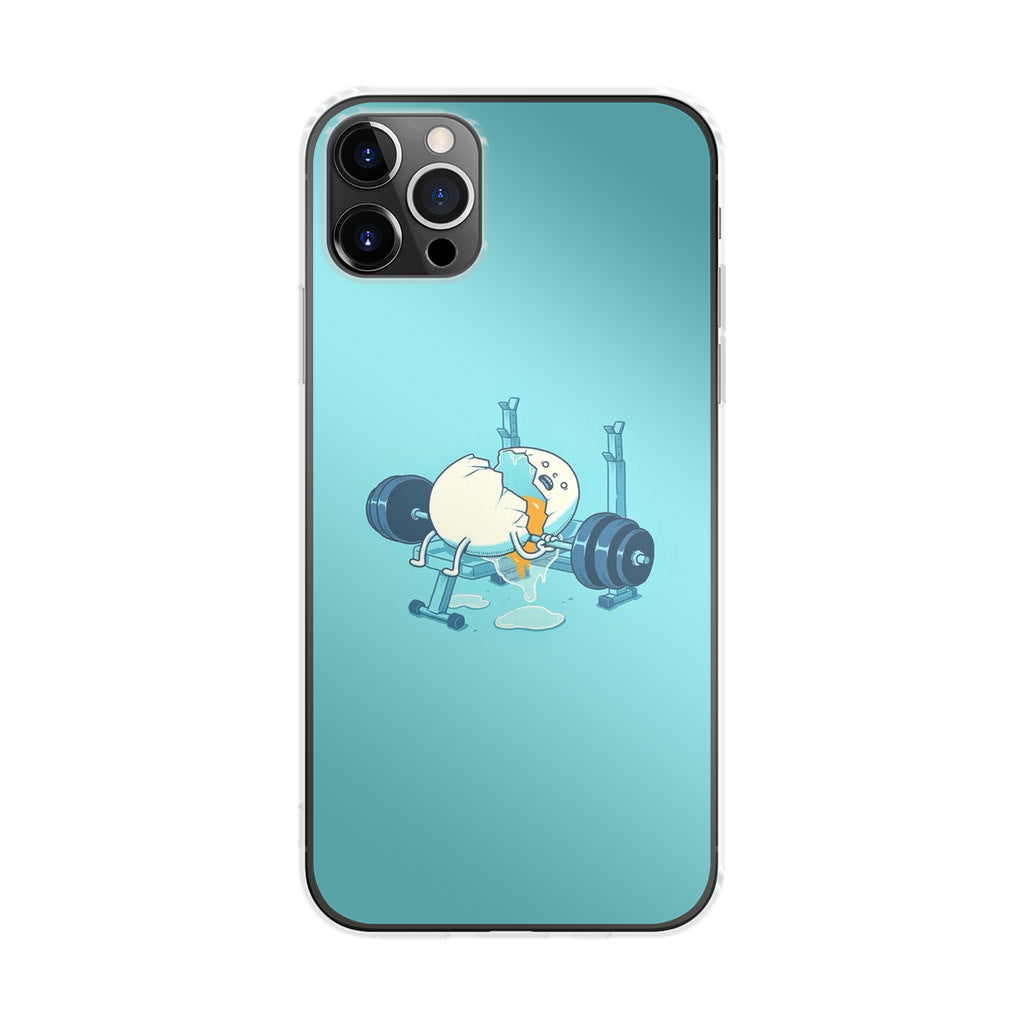 Egg Accident Workout iPhone 12 Pro Case