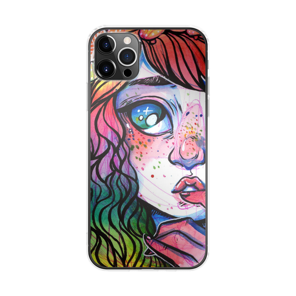 Eyes And Braids iPhone 12 Pro Case