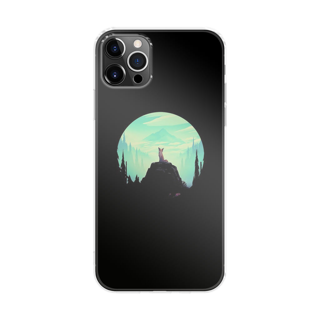 Fox on the Rock iPhone 12 Pro Case