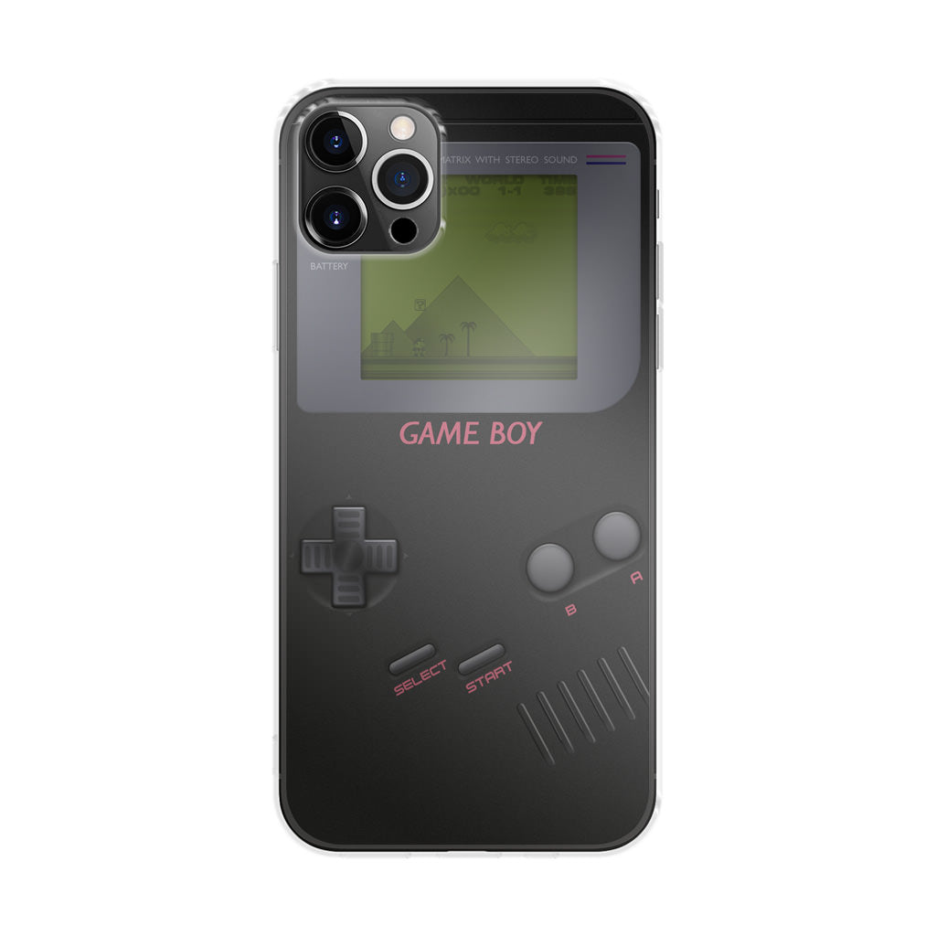 Game Boy Black Model iPhone 12 Pro Case