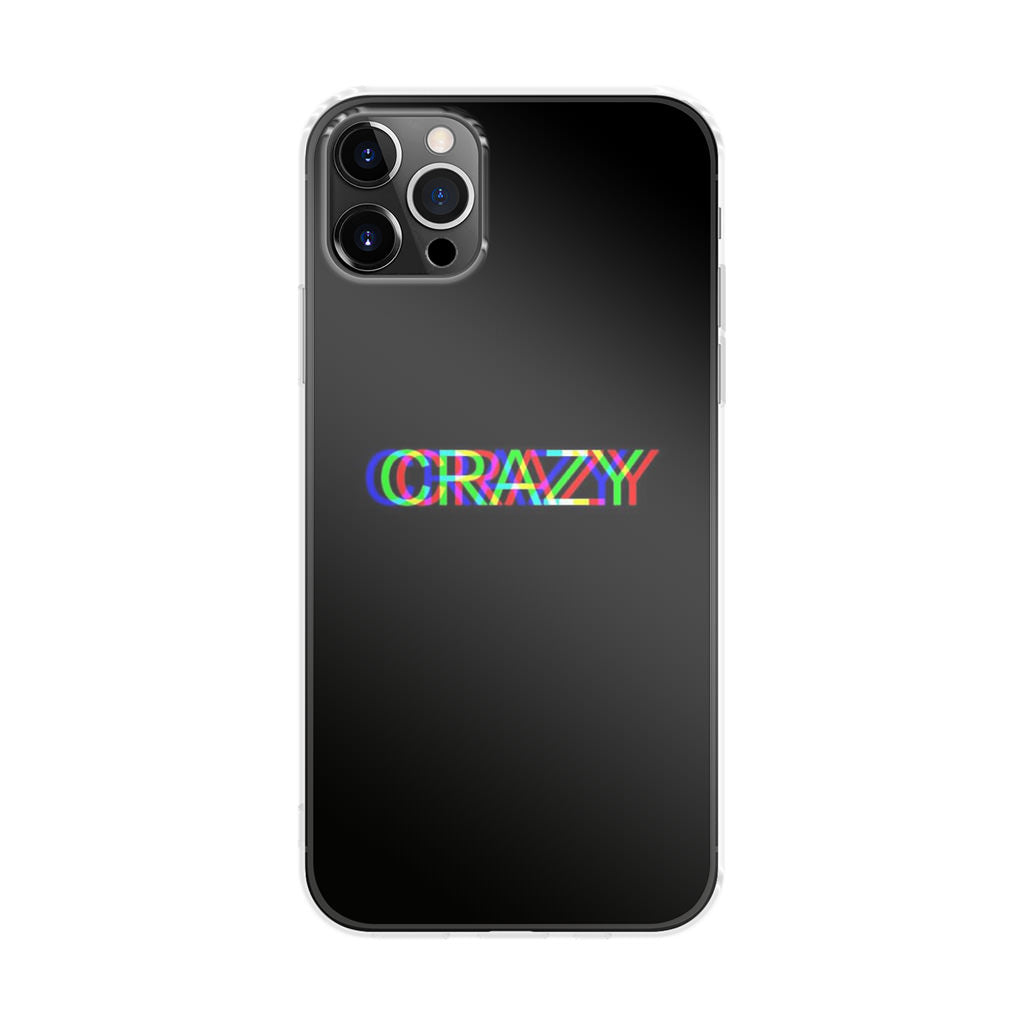 Glitch Crazy iPhone 12 Pro Max Case