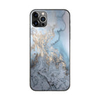 Golden Azure Marble iPhone 12 Pro Max Case