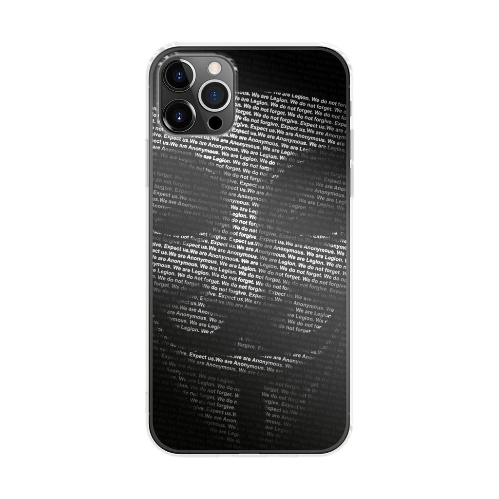 Guy Fawkes Mask Anonymous iPhone 12 Pro Max Case