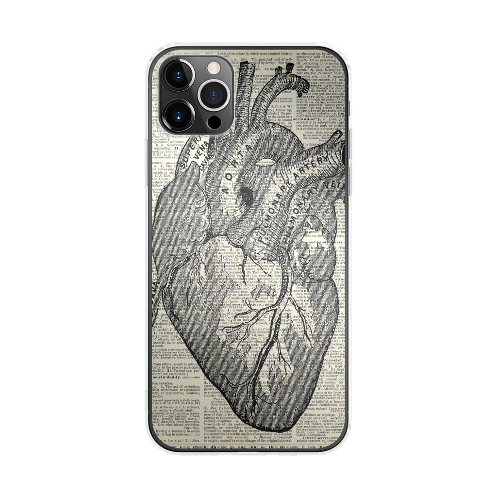 Heart Book Art iPhone 12 Pro Case