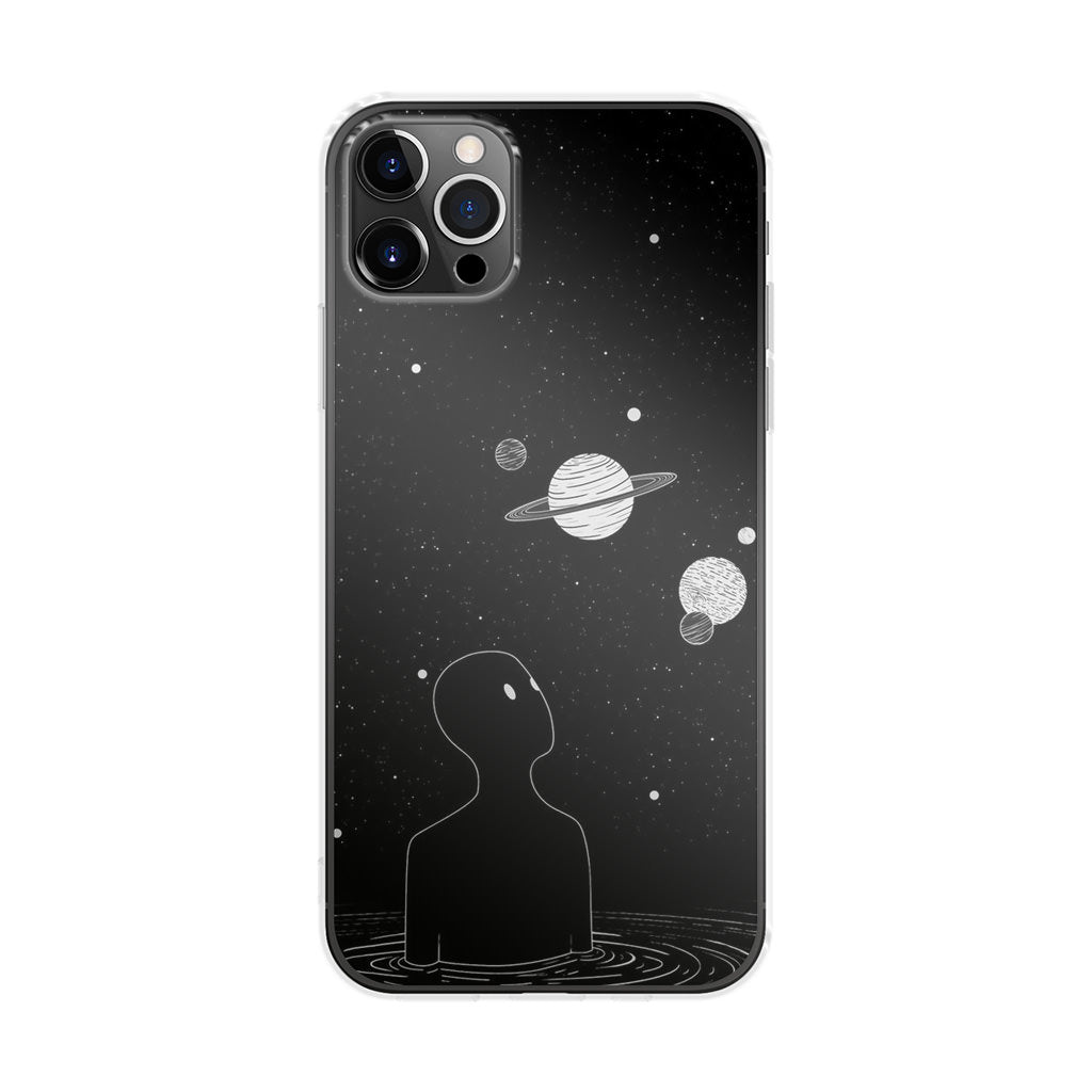 Hello Saturn iPhone 12 Pro Max Case