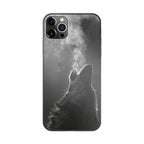 Howling Wolves Black and White iPhone 12 Pro Max Case