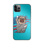Independence Day Pug iPhone 12 Pro Max Case