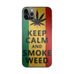 Keep Calm And Smoke Weed iPhone 12 Pro Case