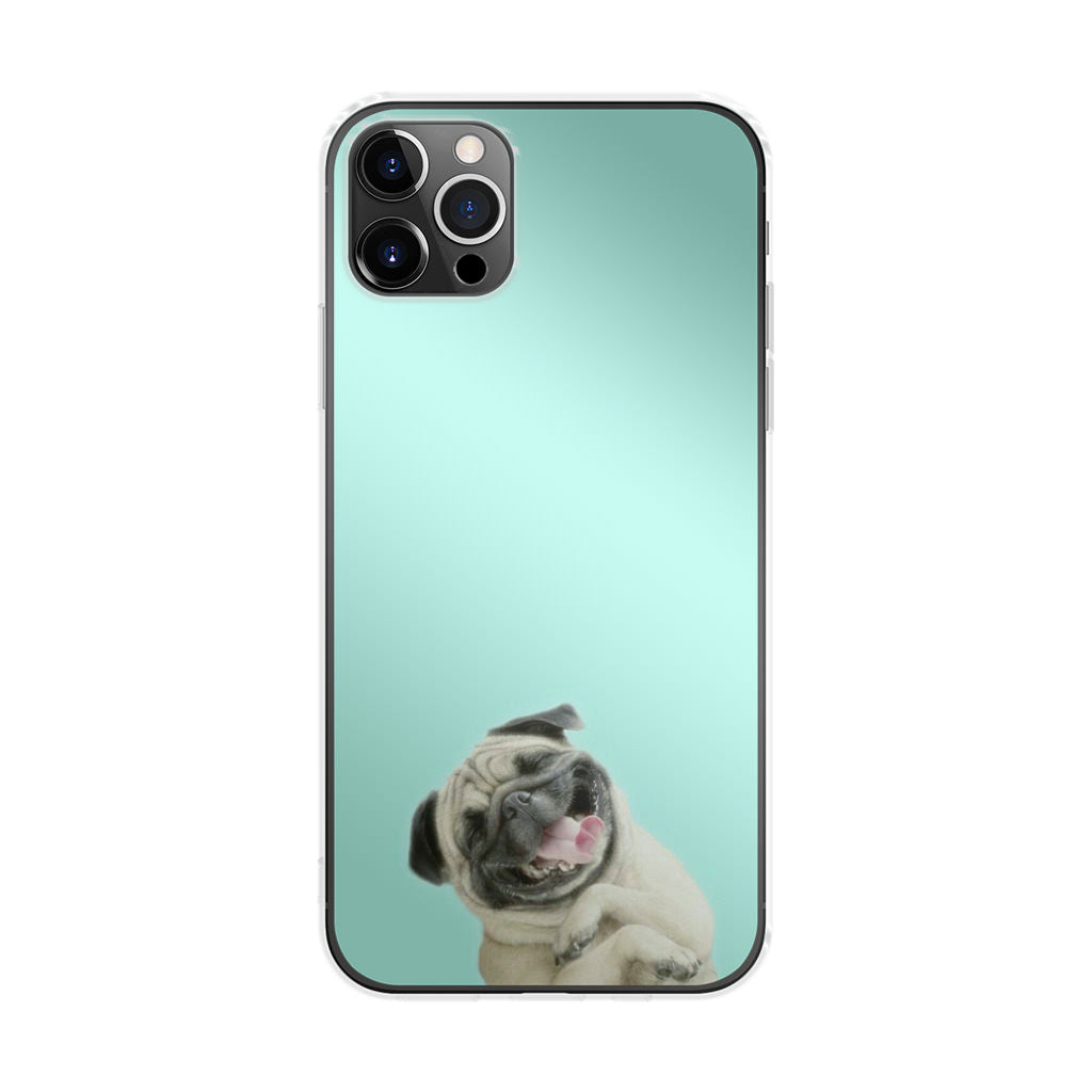 Laughing Pug iPhone 12 Pro Case