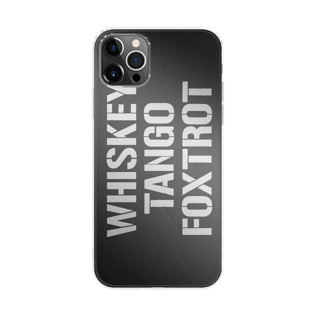 Military Signal Code iPhone 12 Pro Max Case