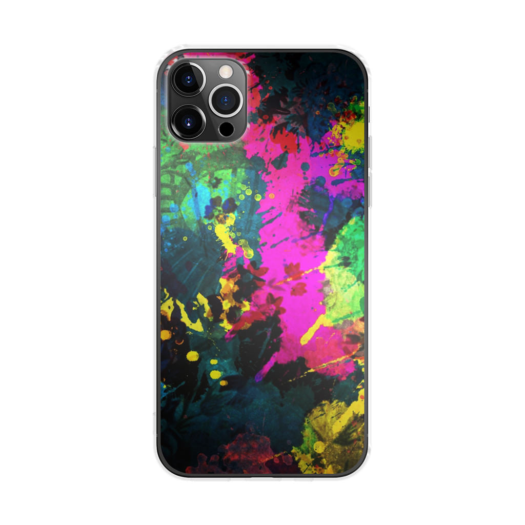 Mixture Colorful Paint iPhone 12 Pro Max Case