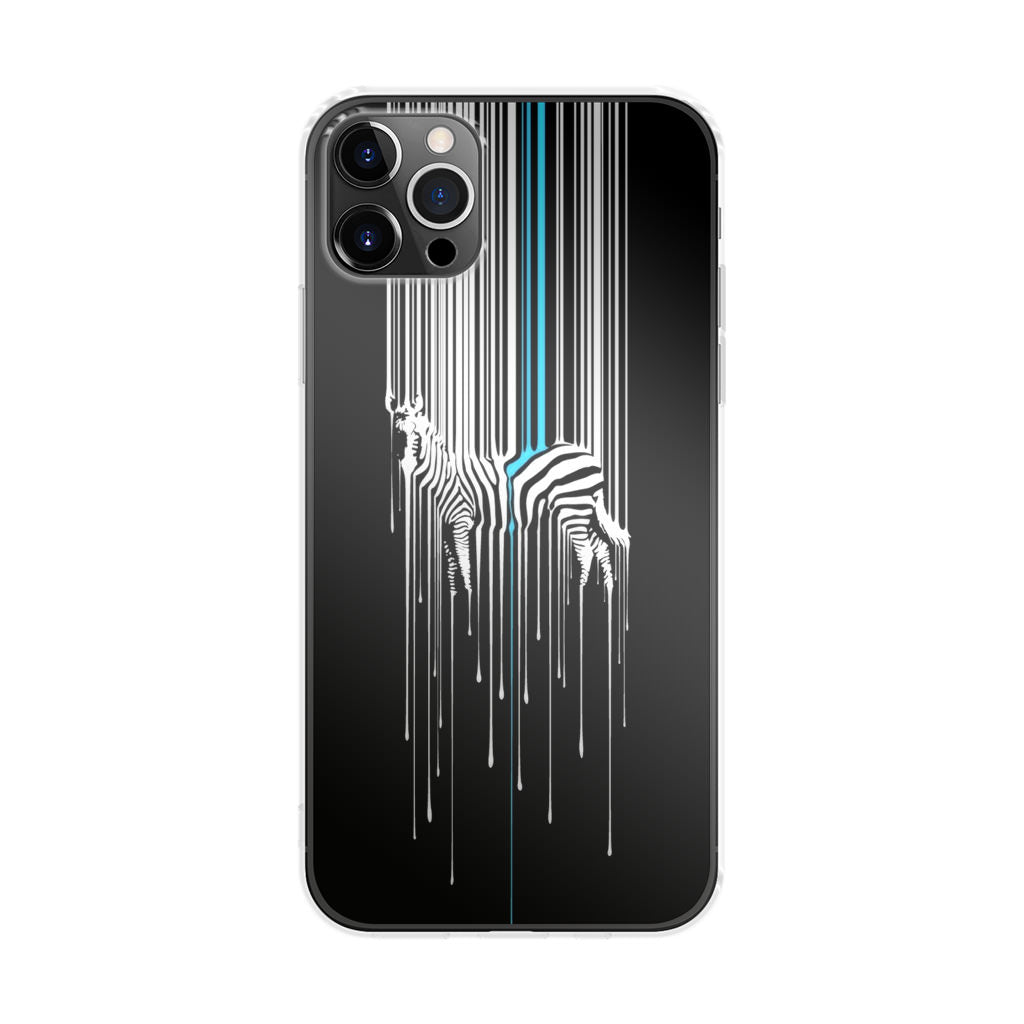 Painting Zebra iPhone 12 Pro Case