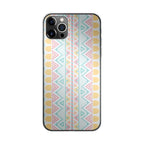 Peach Aztec Pattern iPhone 12 Pro Max Case
