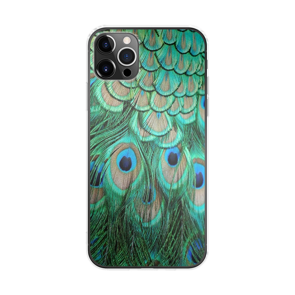 Peacock Feather iPhone 12 Pro Max Case