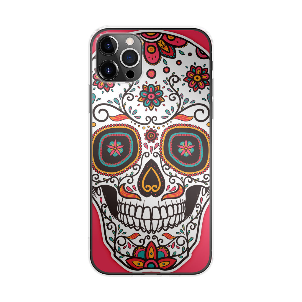 Pink Sugar Skull iPhone 12 Pro Case