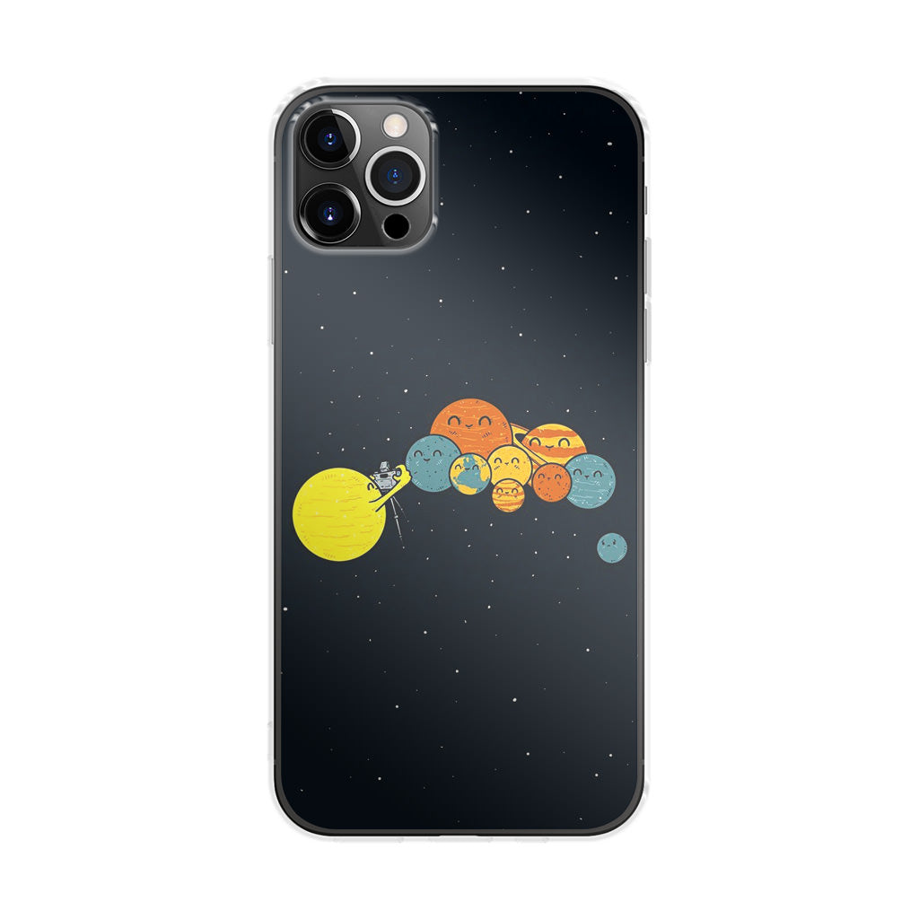 Planet Cute Illustration iPhone 12 Pro Case