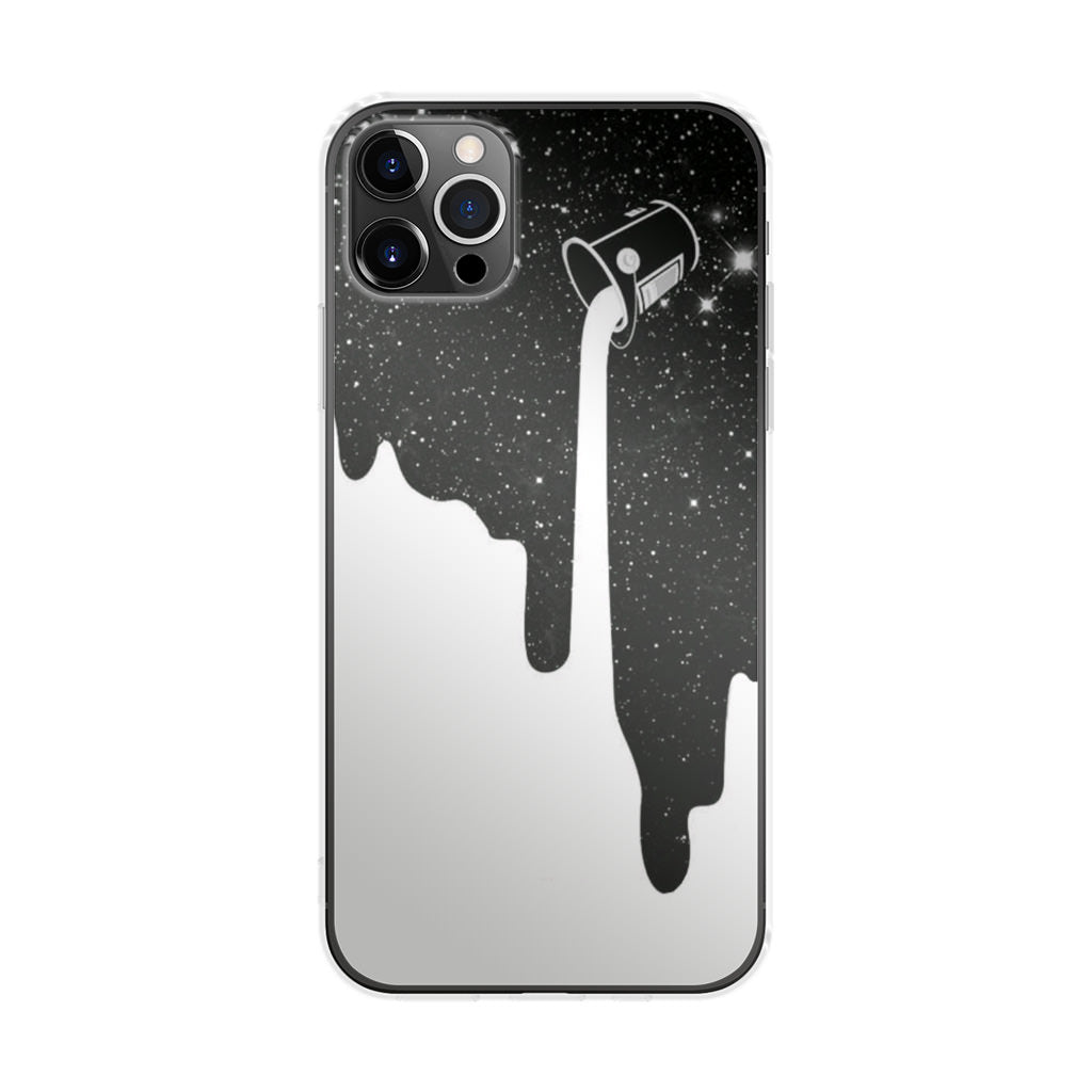 Pouring Milk Into Galaxy iPhone 12 Pro Max Case