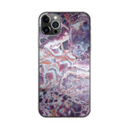 Purple Marble iPhone 12 Pro Case