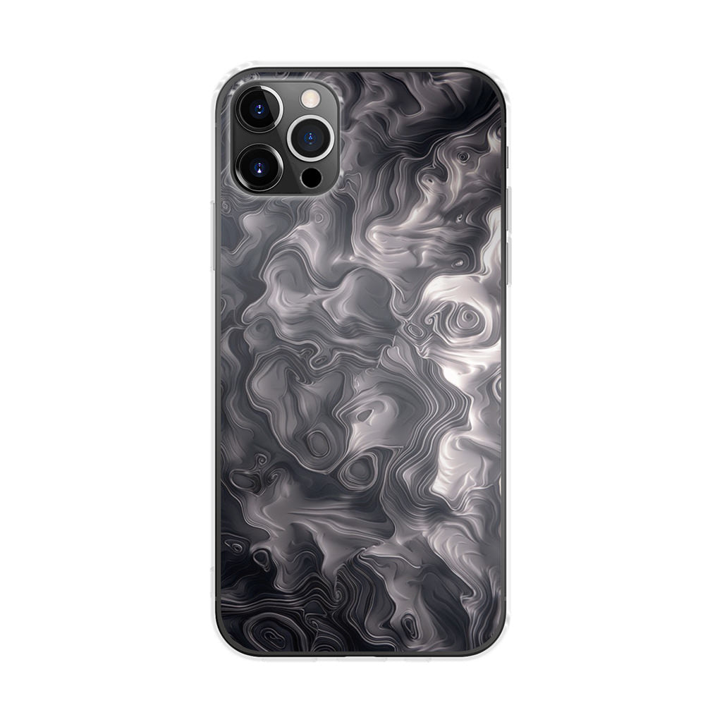 Quicksilver Abstract Art iPhone 12 Pro Case