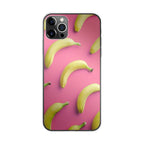 Real Bananas Fruit Pattern iPhone 12 Pro Max Case
