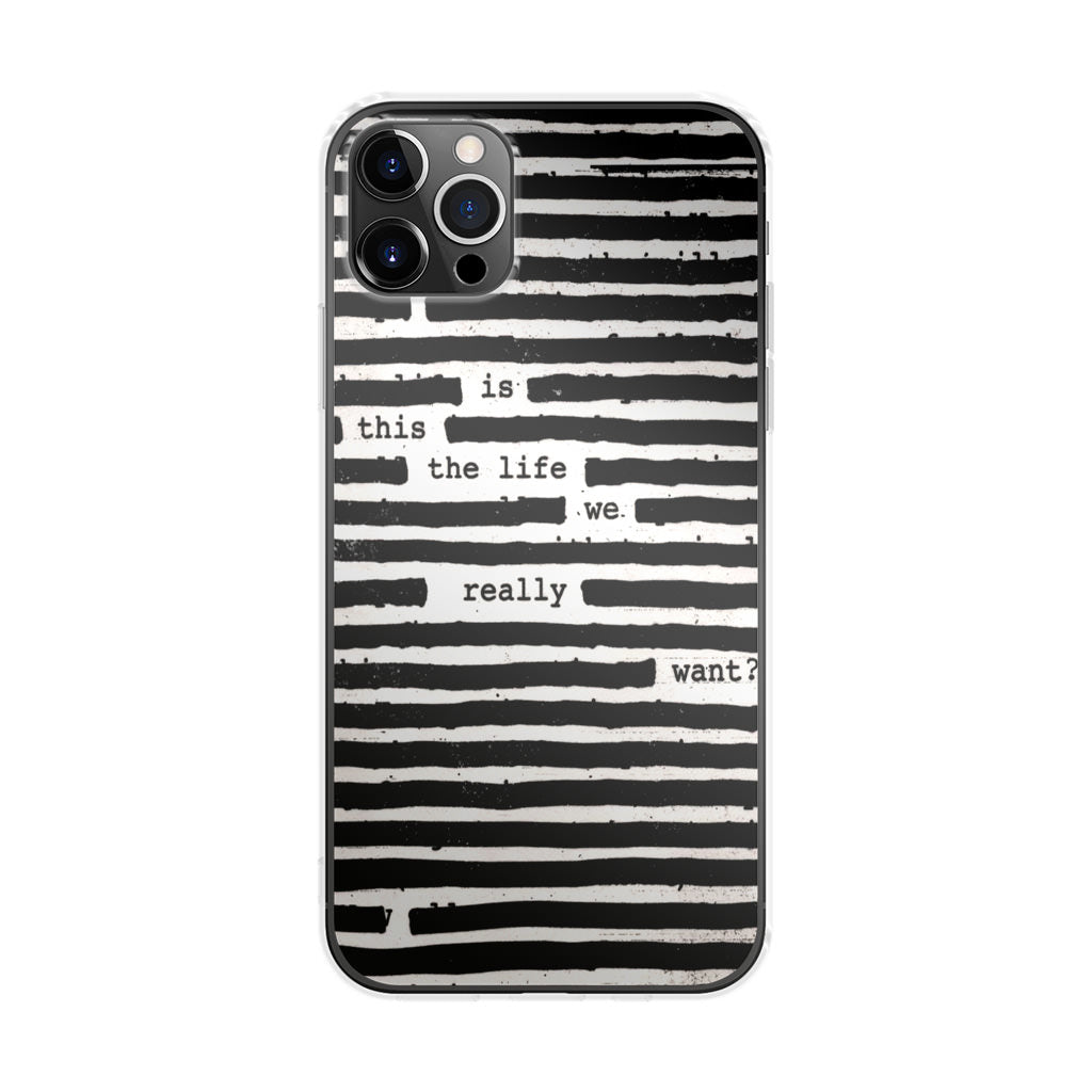 Roger Waters Is This the Life We Really Want iPhone 12 Pro Case