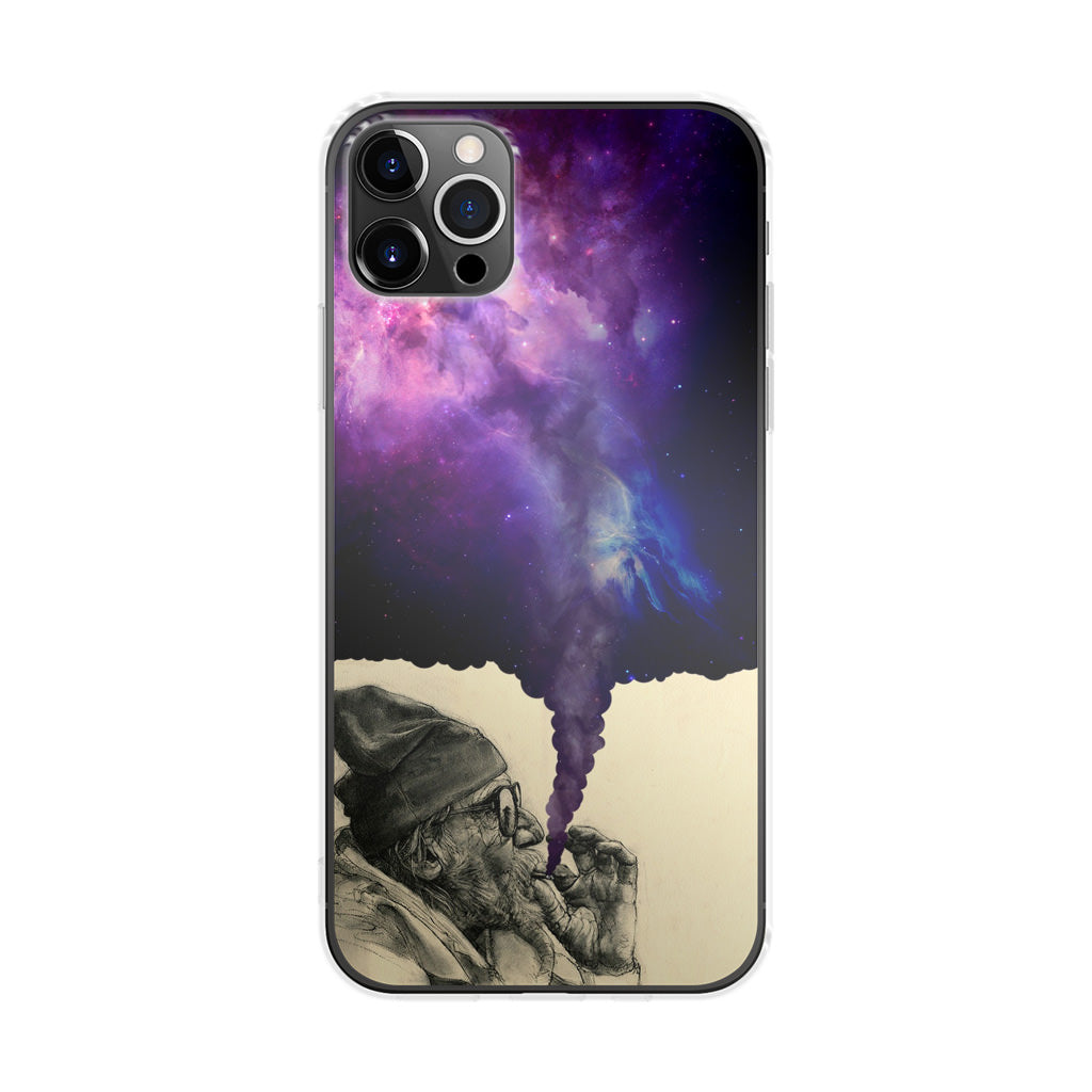 Smoking Galaxy iPhone 12 Pro Case