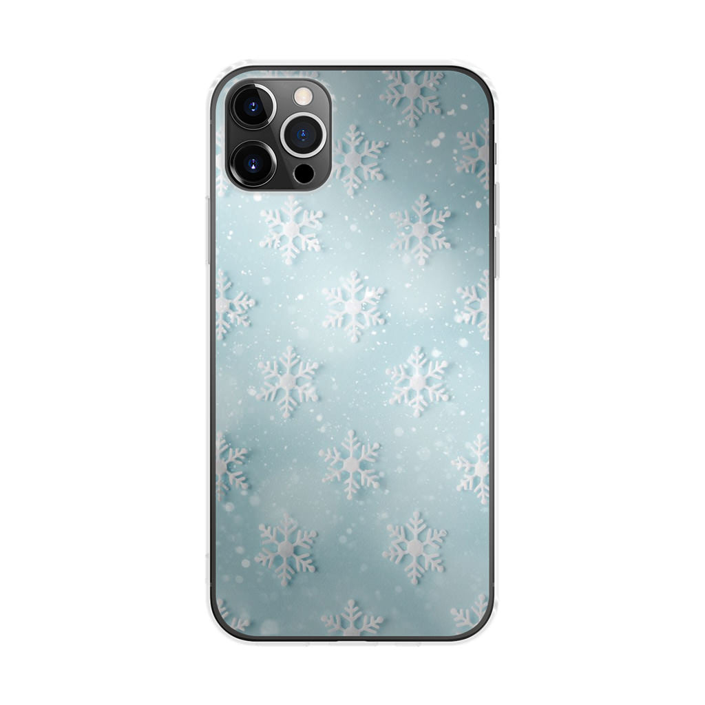 Snowflakes Pattern iPhone 12 Pro Case