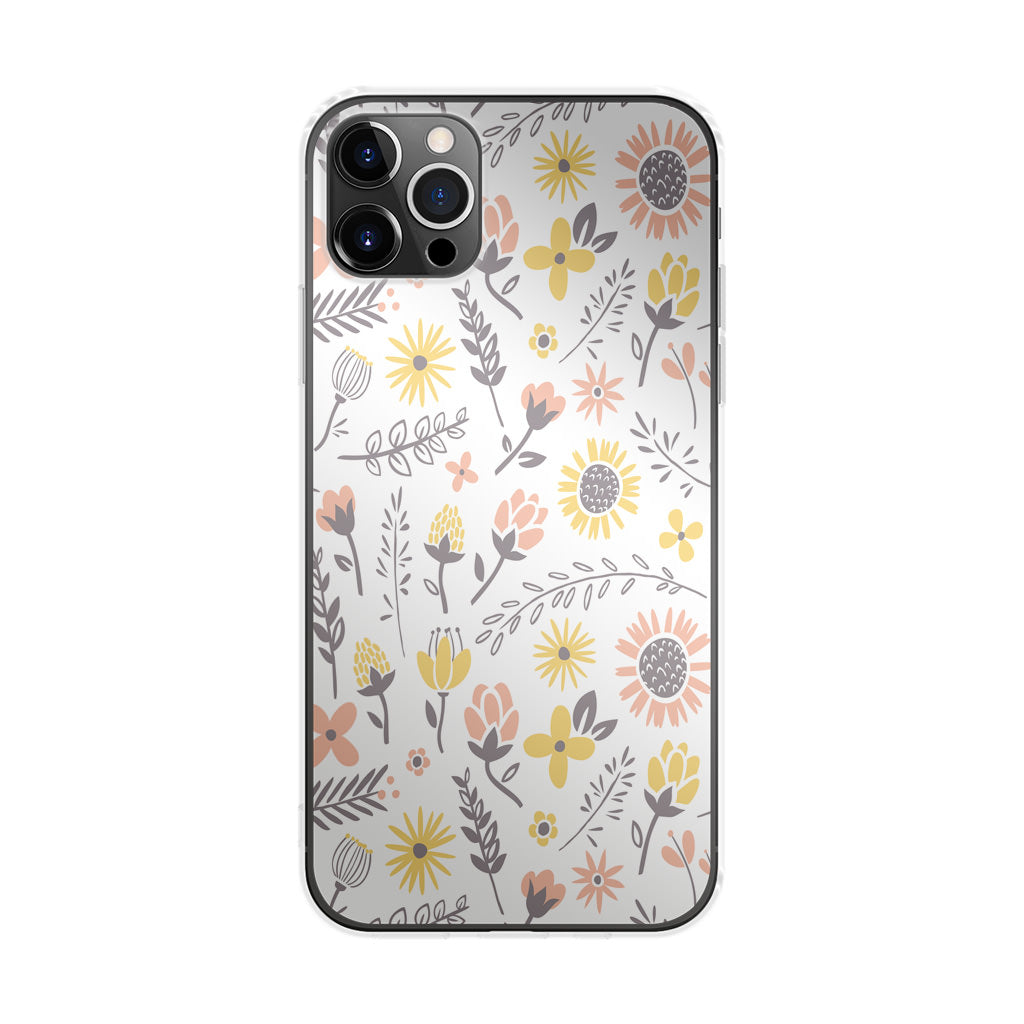 Spring Things Pattern iPhone 12 Pro Case