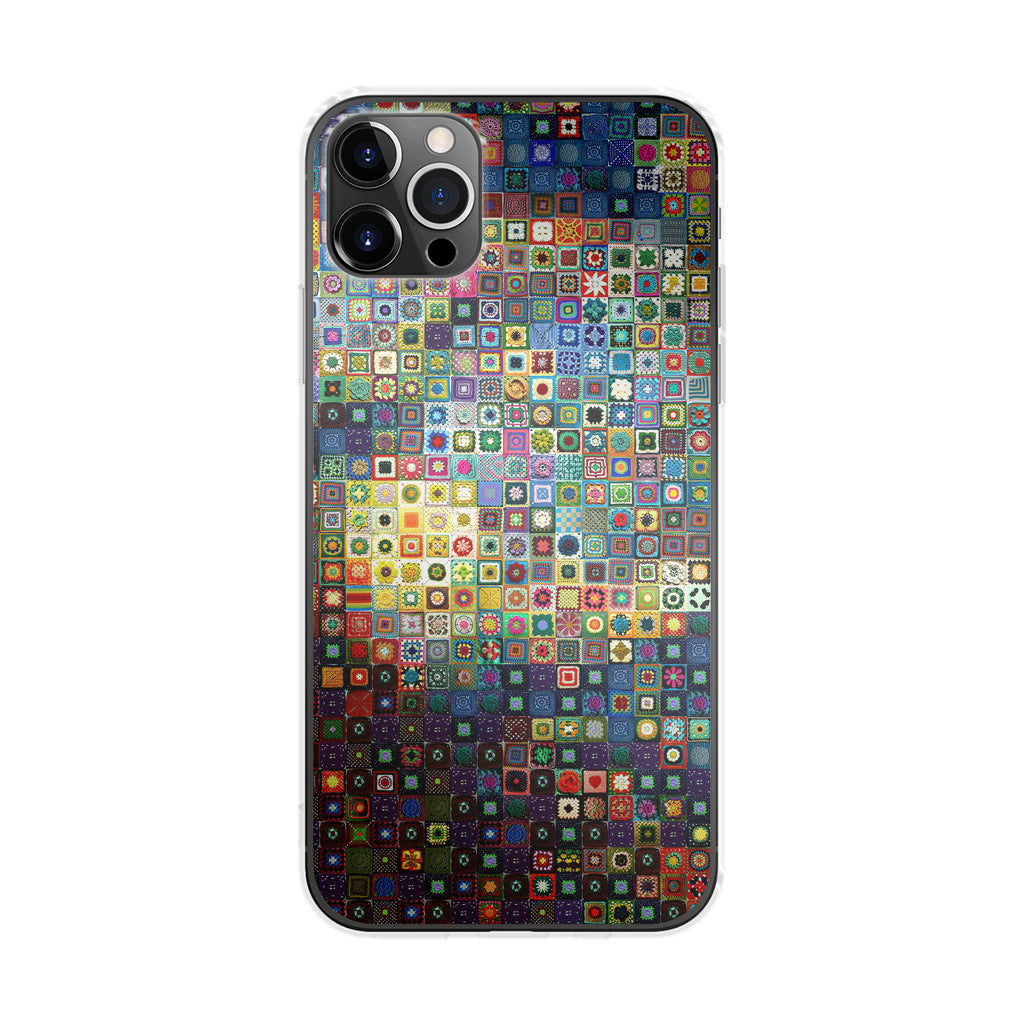 Starry Night Tiles iPhone 12 Pro Case