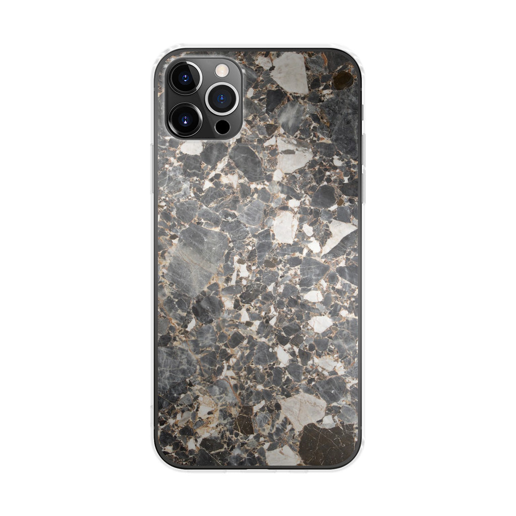 Stone Pattern Marble iPhone 12 Pro Case