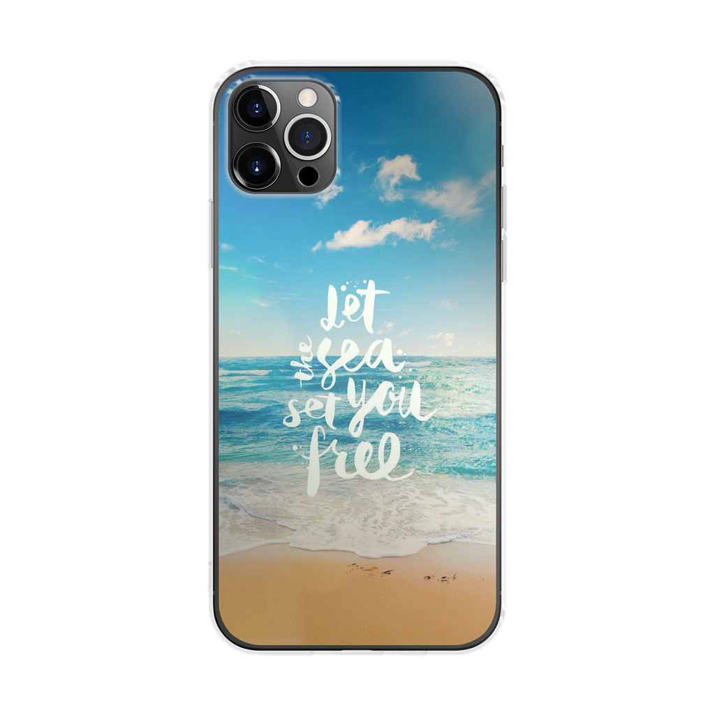 The Sea Set You Free iPhone 12 Pro Case