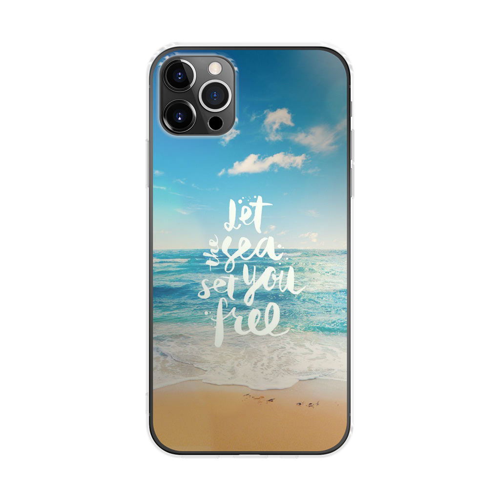 The Sea Set You Free iPhone 12 Pro Max Case