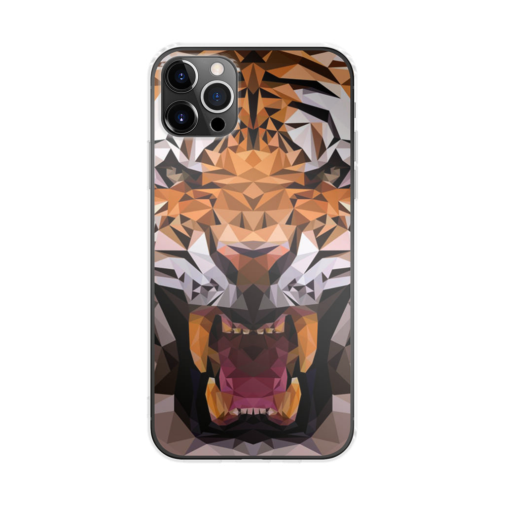 Tiger Polygon iPhone 12 Pro Case