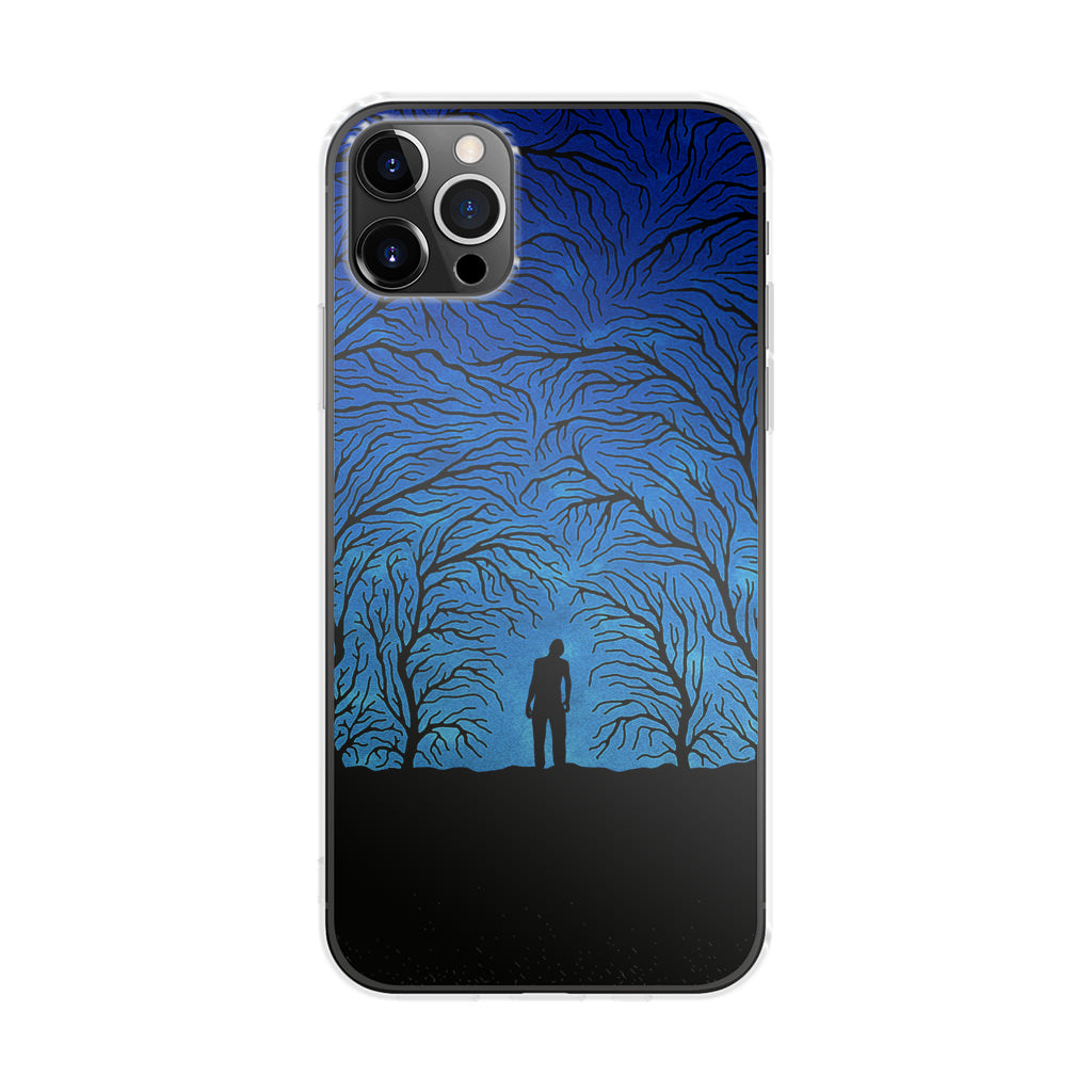 Trees People Shadow iPhone 12 Pro Case