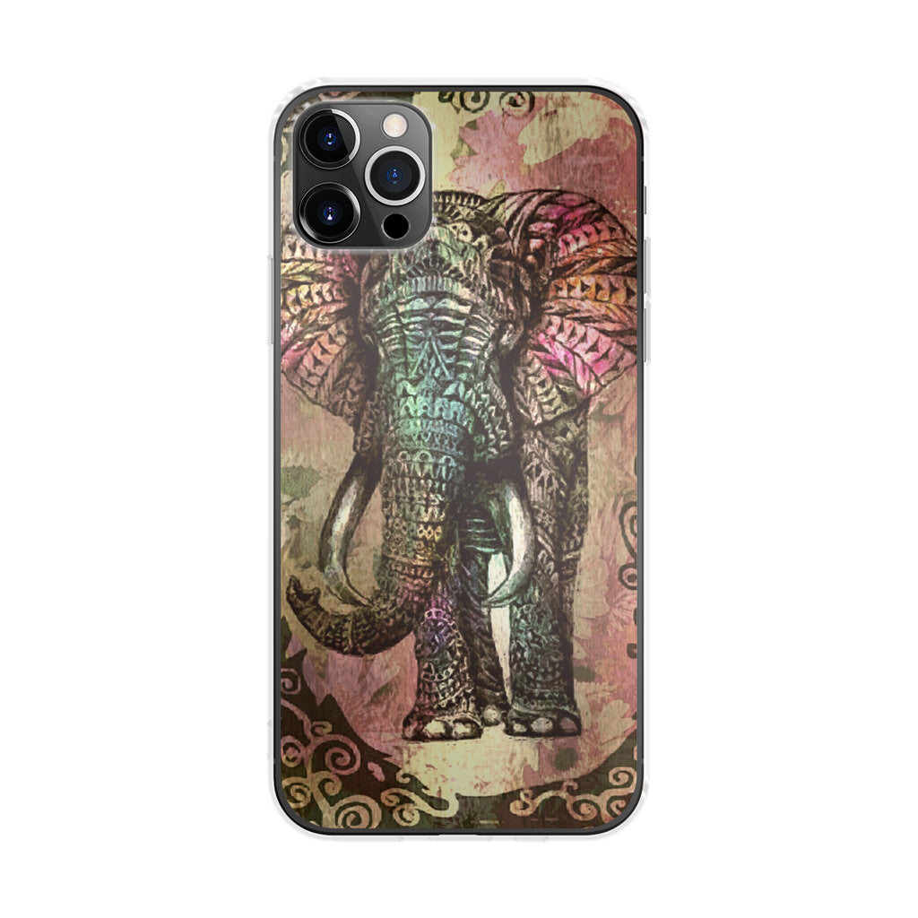 Tribal Elephant iPhone 12 Pro Max Case
