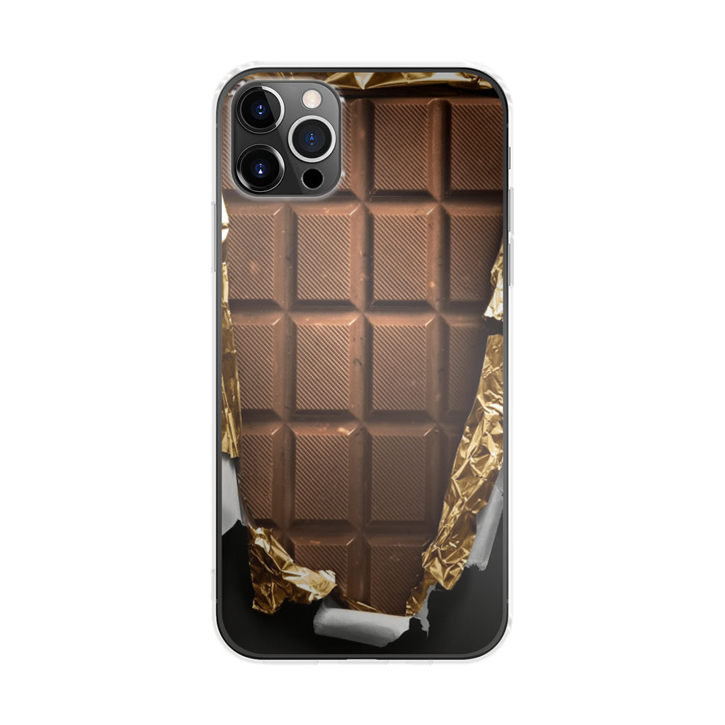 Unwrapped Chocolate Bar iPhone 12 Pro Case