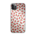 Watermelon Fruit Pattern White iPhone 12 Pro Case