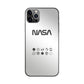 NASA Minimalist White iPhone 12 Pro Max Case