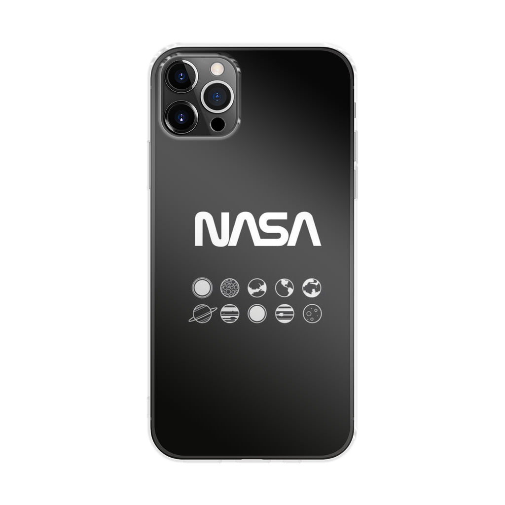 NASA Minimalist iPhone 12 Pro Max Case