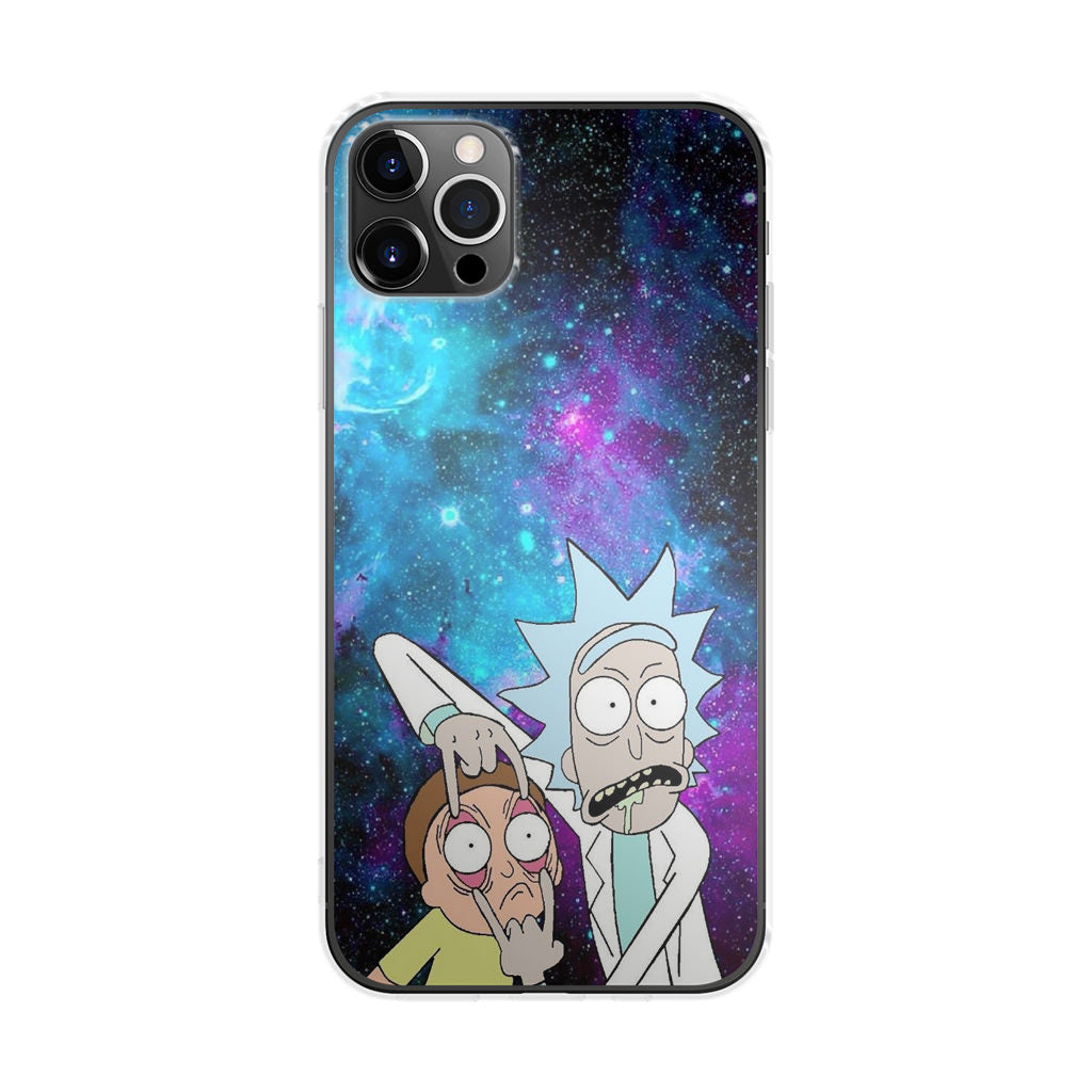 Rick And Morty Open Your Eyes iPhone 12 Pro Max Case