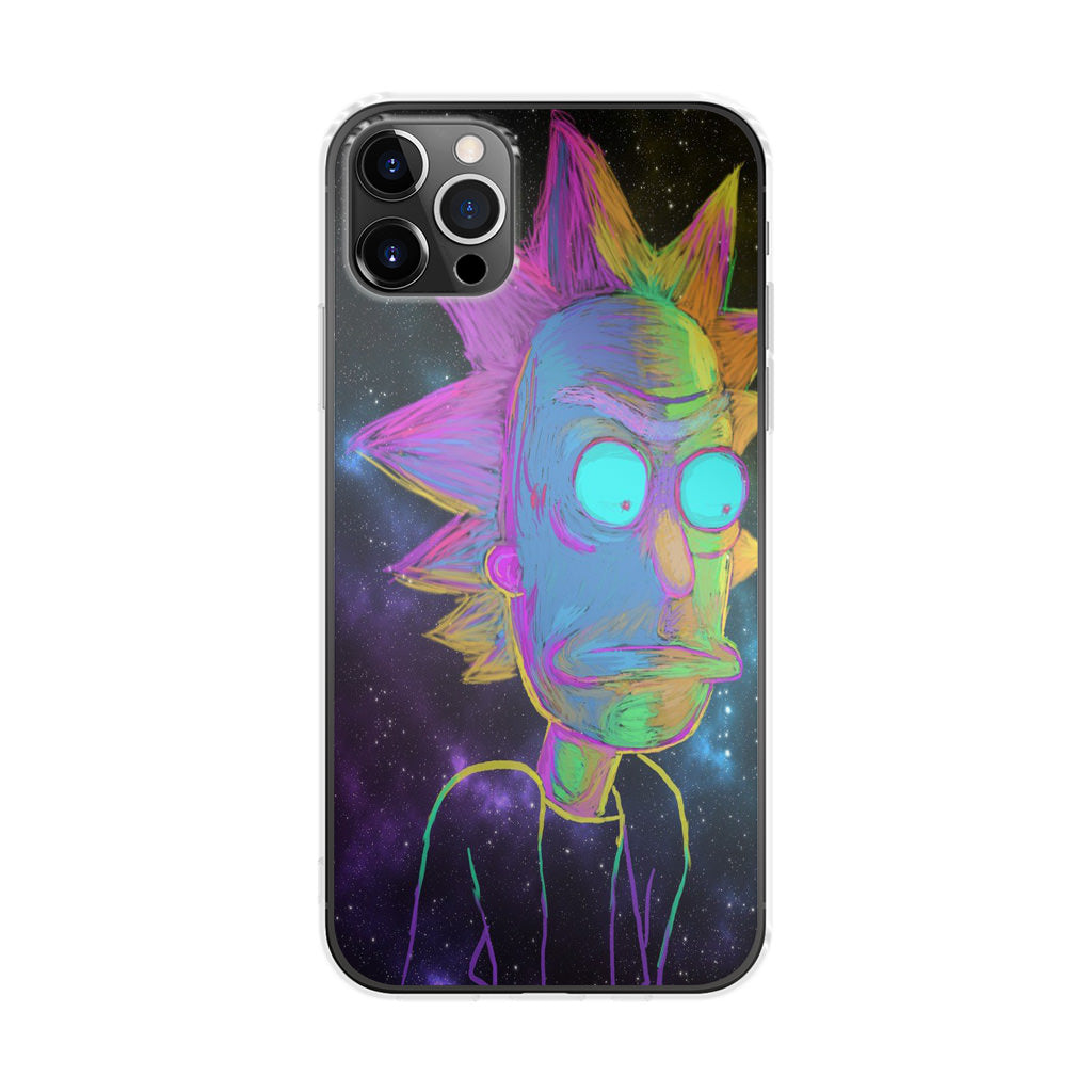 Rick Colorful Crayon Space iPhone 12 Pro Max Case