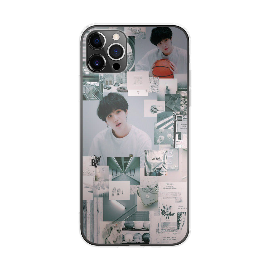 Suga College Wallpaper iPhone 12 Pro Case