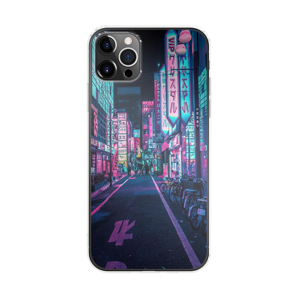 Tokyo Street Wonderful Neon iPhone 12 Pro Max Case