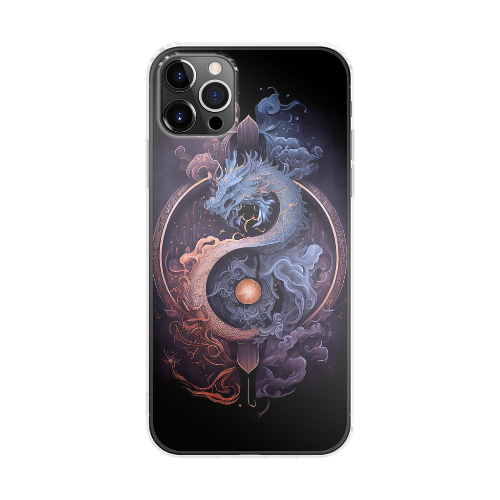 Dragon Yin Yang iPhone 12 Pro Case