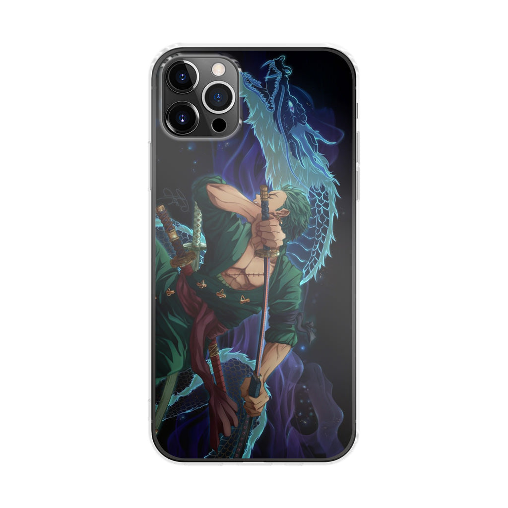 Santoryu Dragon Zoro iPhone 12 Pro Case
