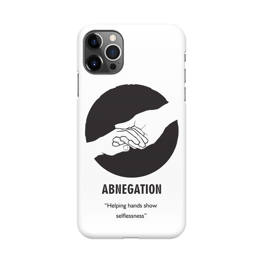 Abnegation Divergent Faction iPhone 12 Pro Case