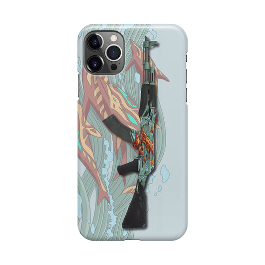 AK-47 Aquamarine Revenge iPhone 12 Pro Max Case