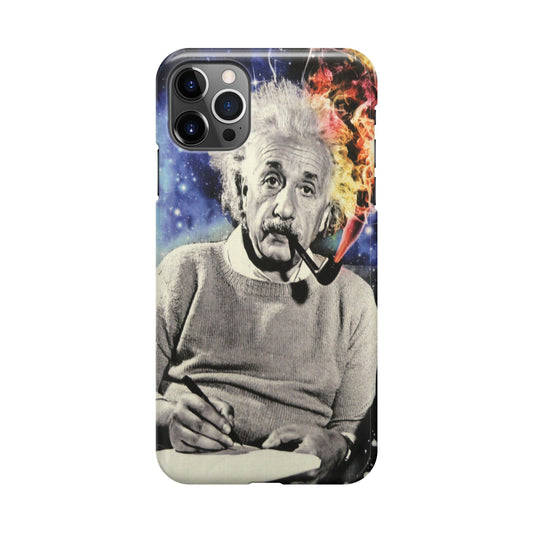 Albert Einstein Smoking iPhone 12 Pro Case